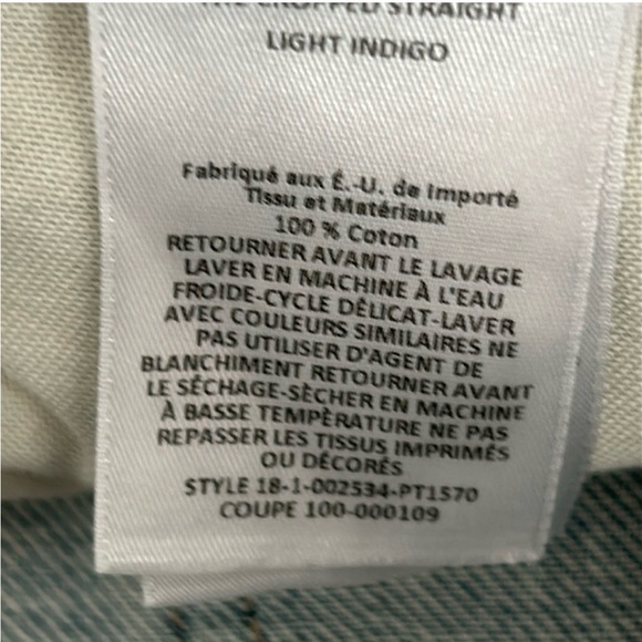 Current Elliott The Cropped Straight jeans - Picture 10 of 11